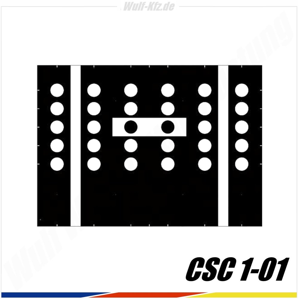 Hella Gutmann CSC-Tool Kalibriertafel VAG-Gruppe CSC 1-01